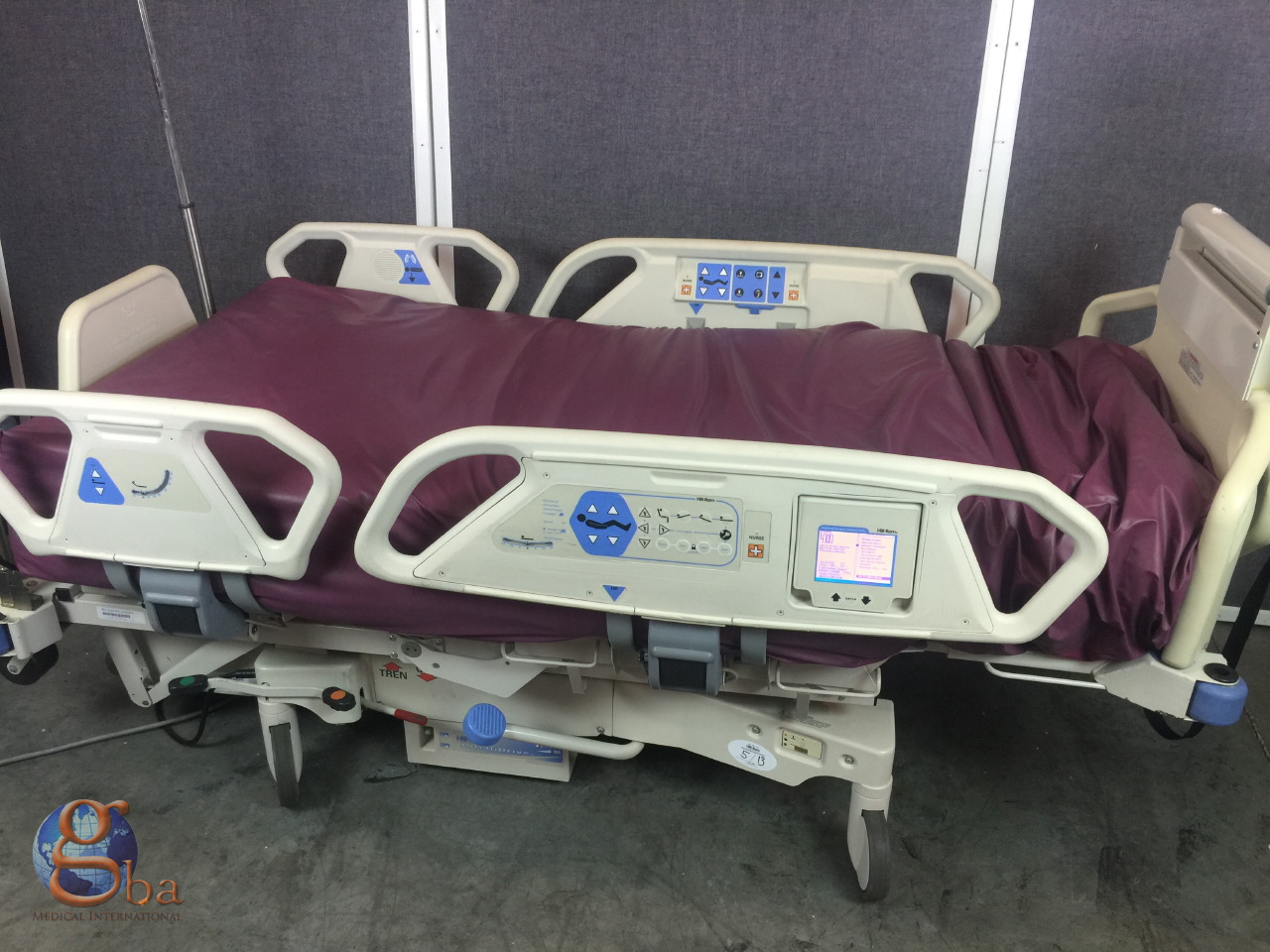 HillRom TotalCare P1900 Sport Hospital Bed Rotation Vibration